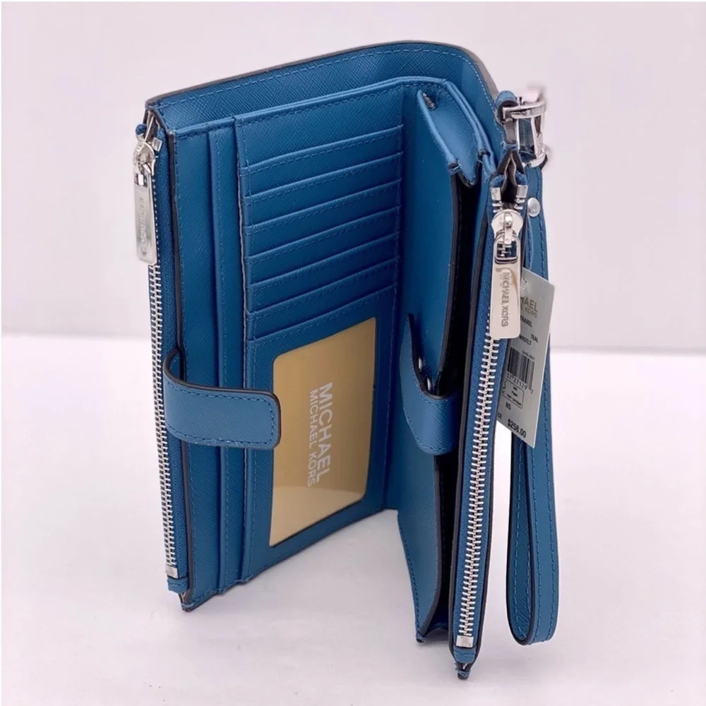 Michael Kors DoubleZip Wallet Wristlet Phone Case